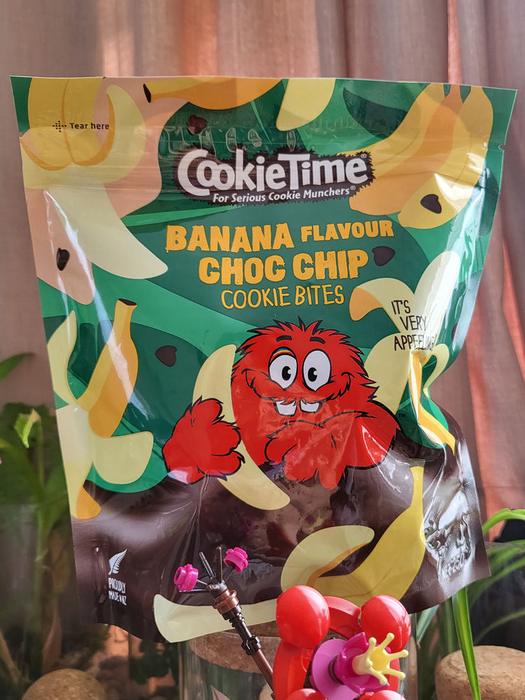 Thumbnail: [Cookie Time] Banana Choc cookies bites 250g