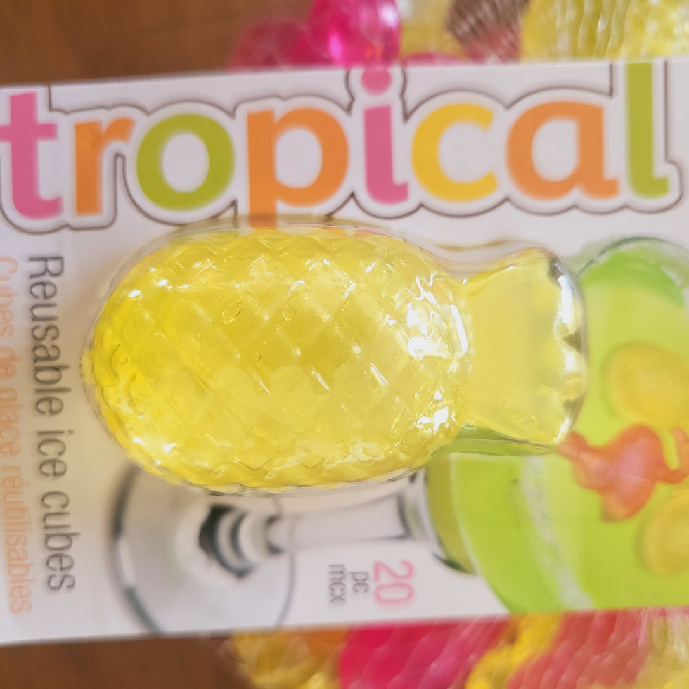 Thumbnail: Joie Tropical Reusable Ice Tubes 20pcs