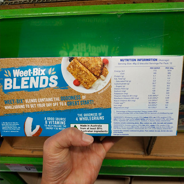 Thumbnail: 위트 빅스 멀티그레인 시리얼 Weet-Bix Multigrain Cereal 575g
