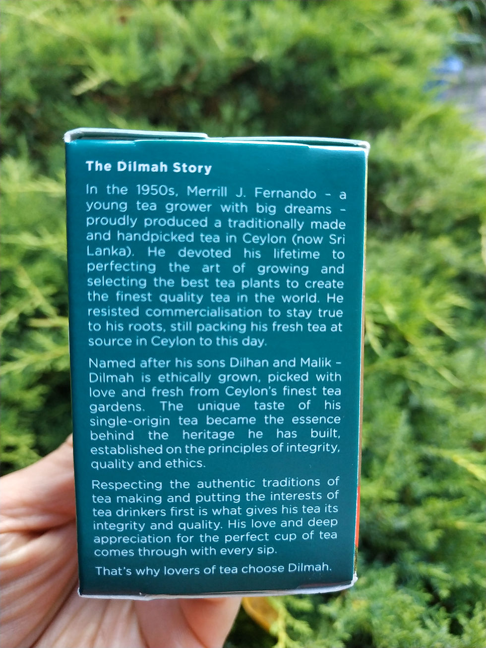 Thumbnail: [Dilmah] Tag-less Premium Ceylon Tea 30 Tea Bags 60g