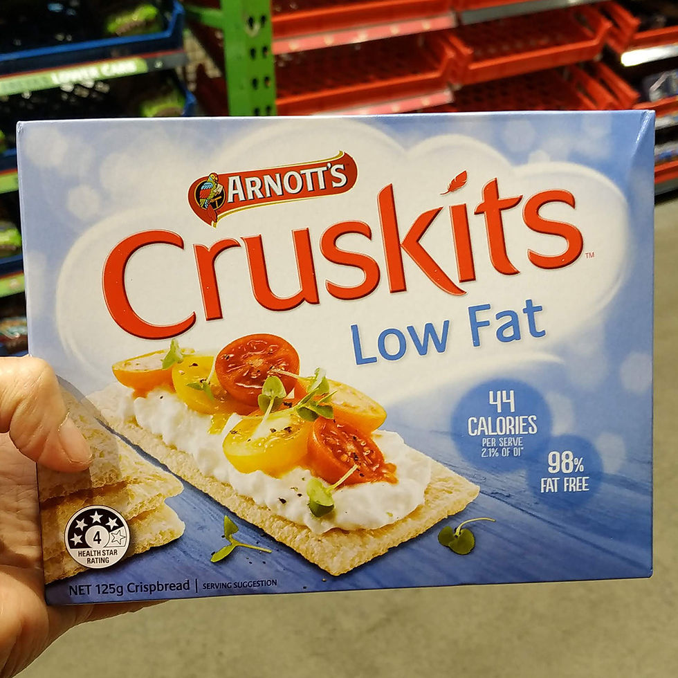 Thumbnail: [Arnott's] Cruskits Rice Crispybread – Light / Low Fat 125g