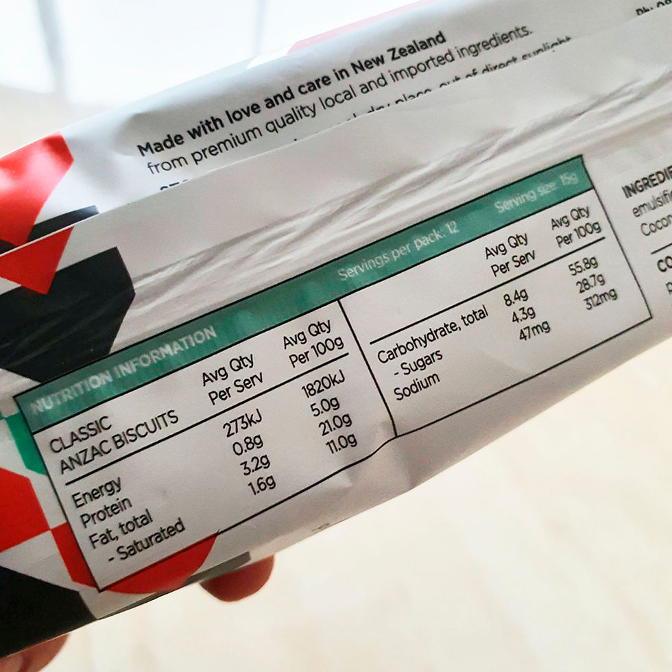 Thumbnail: RSA Anzac Cookies 180g