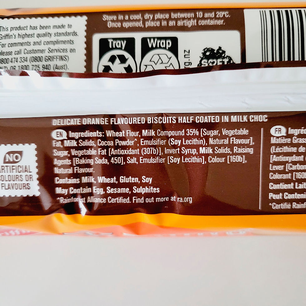 Thumbnail: Griffin’s Jaffa Thins Chocolate Biscuits 180g, etc.
