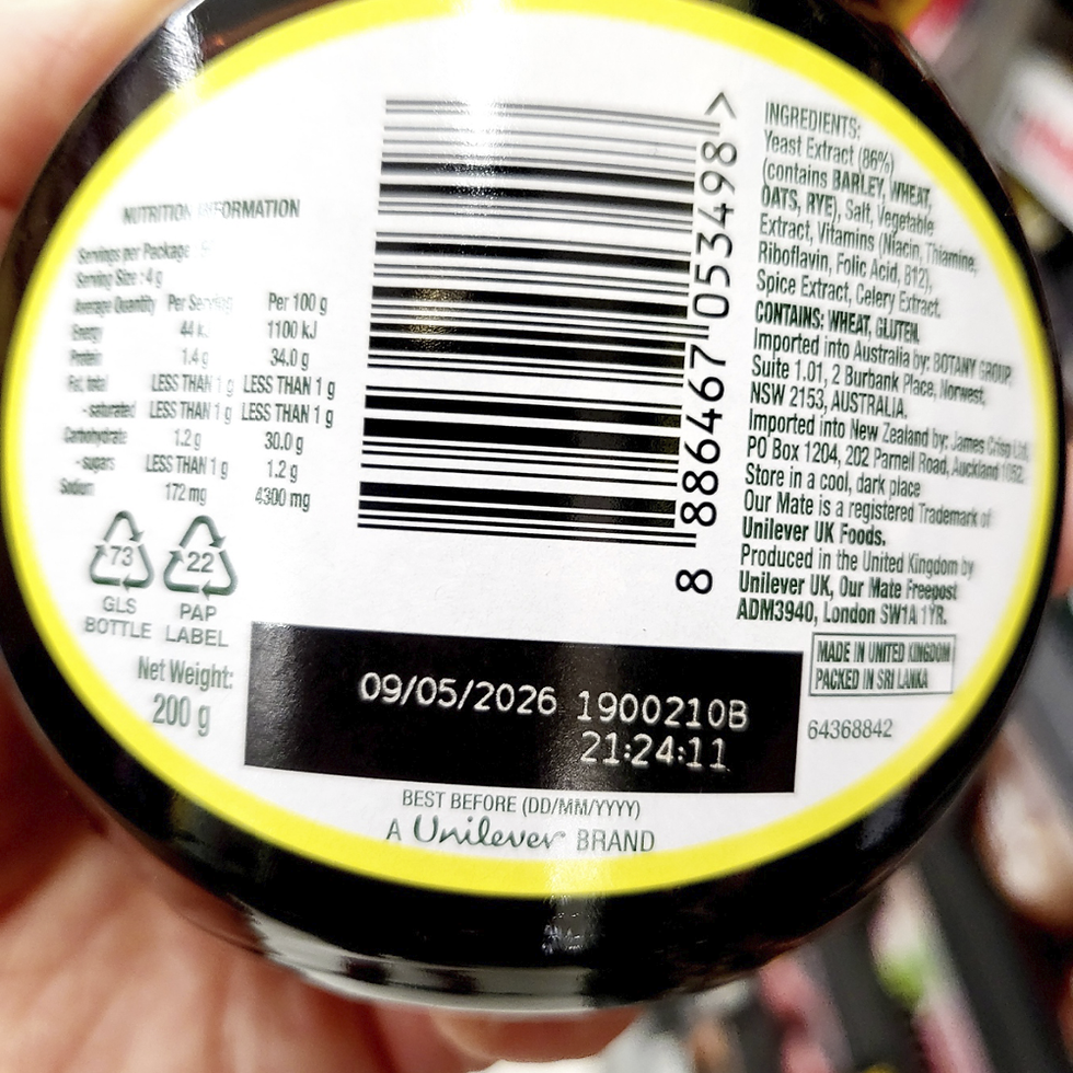 Thumbnail: Our Mate Yeast Extract Spread 200g