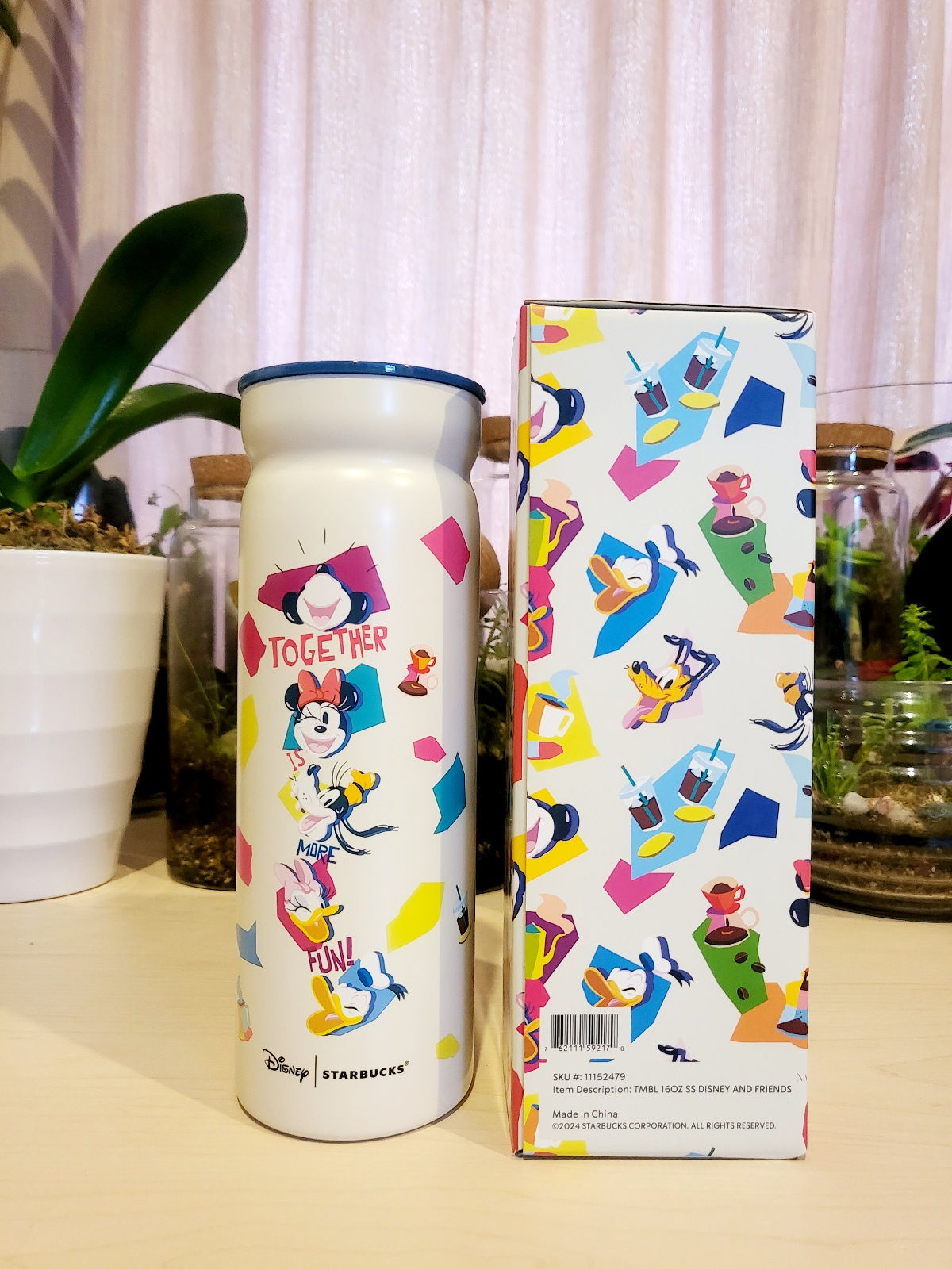 Starbucks Disney Collaboration Mickey & Friends Stainless Steel Tumbler 473ml