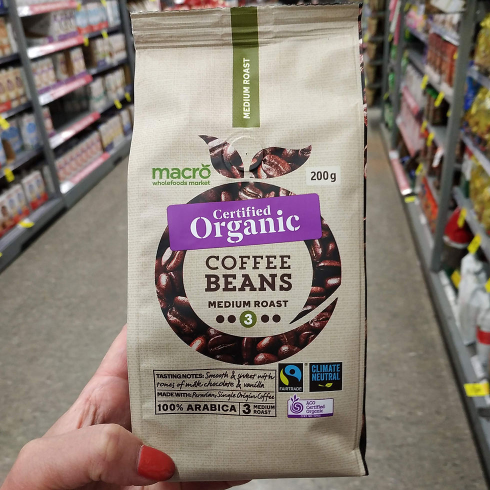 Thumbnail: [Macro] Organic Medium Roast Coffee Beans 200g