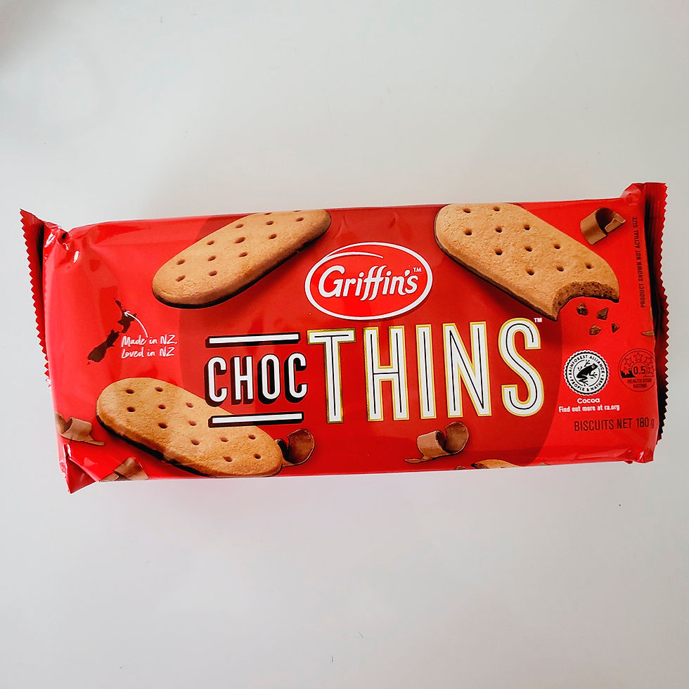 Thumbnail: Griffin’s Jaffa Thins Chocolate Biscuits 180g, etc.