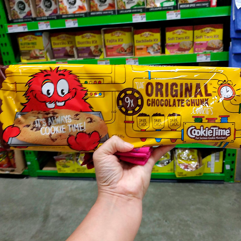 Thumbnail: Cookie Time Chocolate Chunk 9pcs 630g + 1 Variety