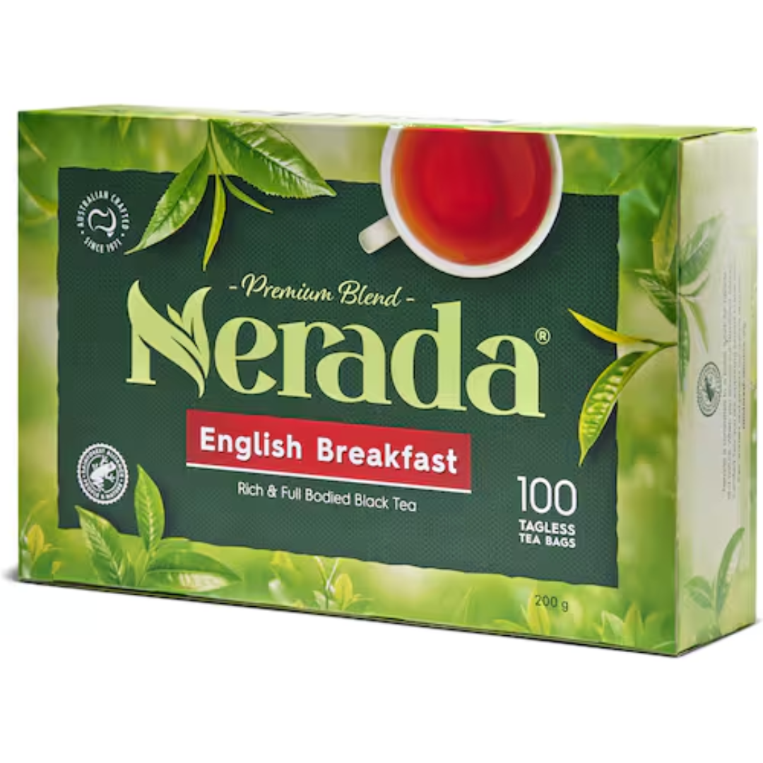 Nerada English Breakfast Tea Black 100tea bag