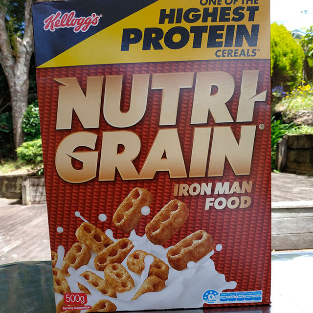 Thumbnail: 켈로그 누트리그레인 시리얼 [Kellogg’s] Nutri-Grain High Protein Cereal 470g