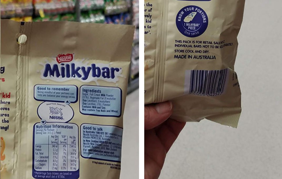 Thumbnail: [Nestlé] Milkybar Milk Chocolate Fun Pack 11 Individually Wrapped Bars 140g