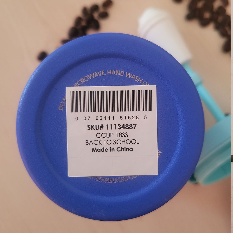 Thumbnail: Starbucks Study Buddy Collection Stopper Stainless Steel Cold Cup 530ml