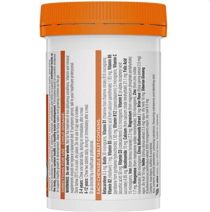 Thumbnail: Swisse Kids Multi Ultivite 120 Tablets