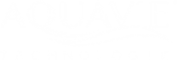 LOGO AQUAVIE TECHNOLOGIE blanc
