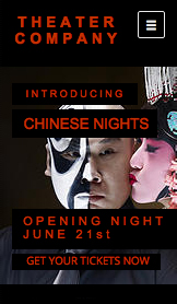 Arts Créatifs website templates – Théâtre