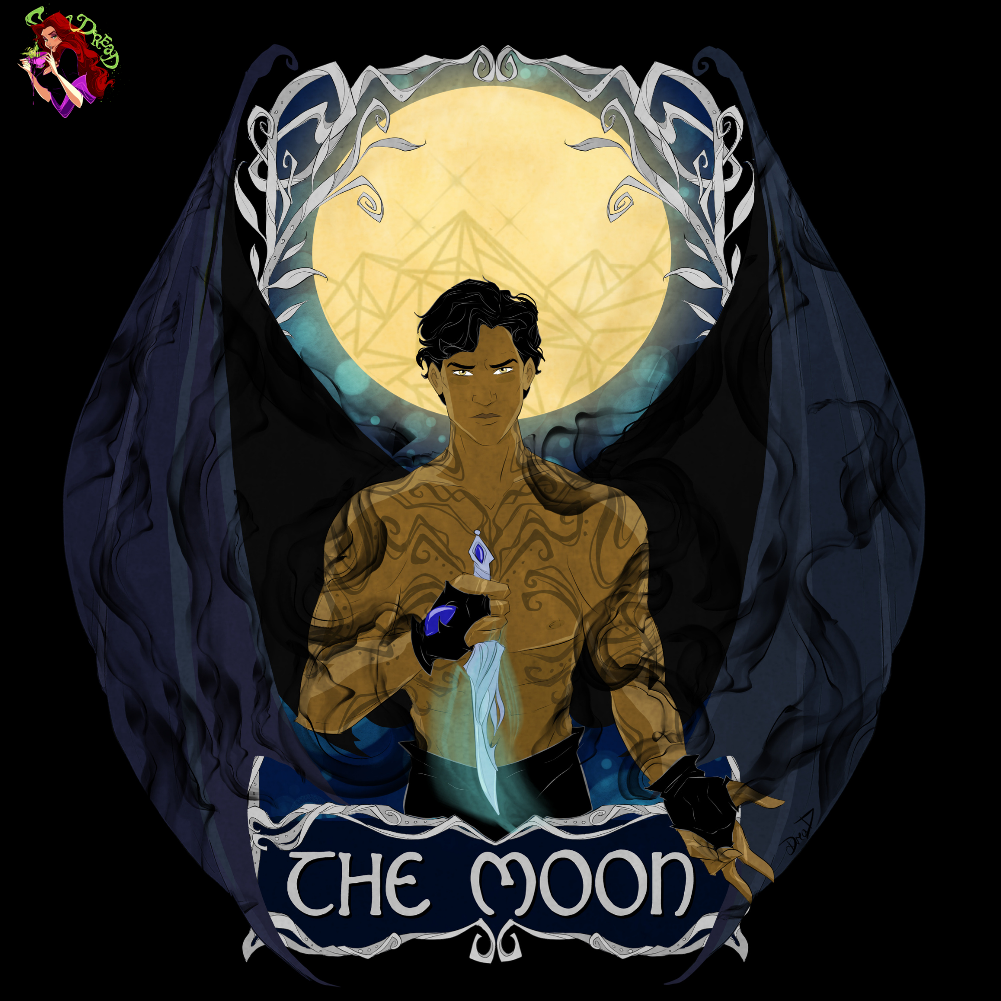 Azriel - Tarot (the Moon)