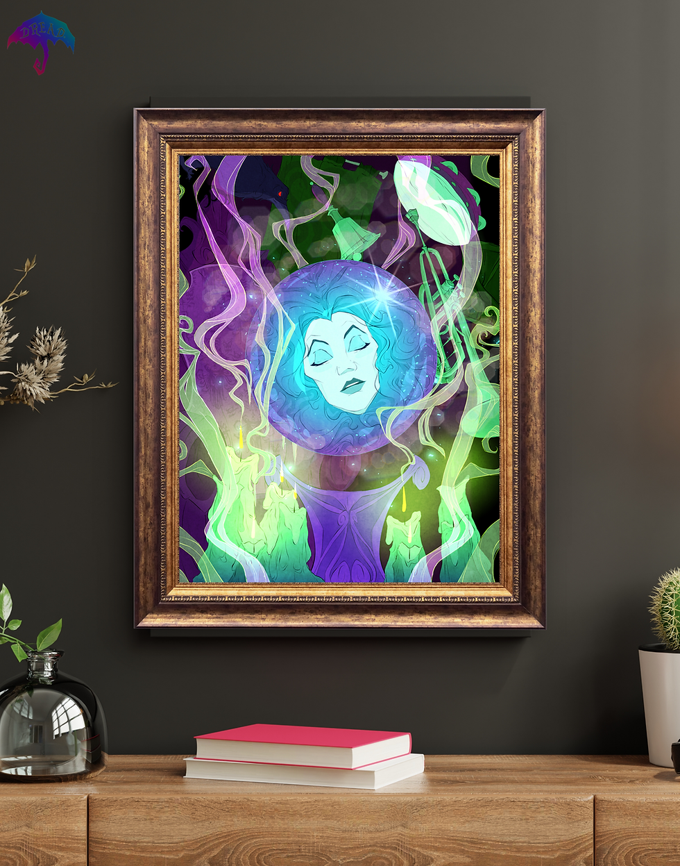Thumbnail: Madame Leota (Full Size Print)