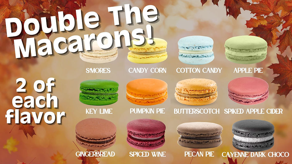 Thumbnail: 24pk Fall Macaron Box