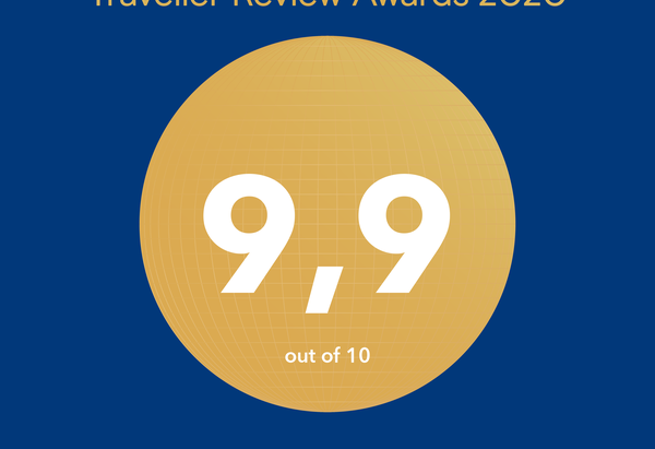 Un Traveller Review Awards Booking 2020 de 9,9 - Célébrons ce succès