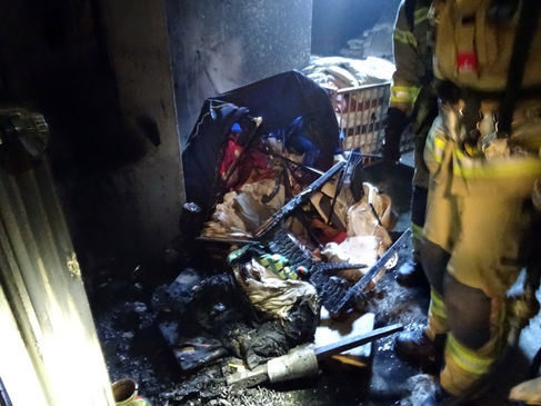 Brand im Hotel Winkler