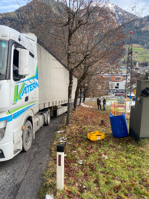 Bergung Sattelschlepper