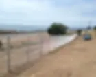 Chain Link Fence at the Beach