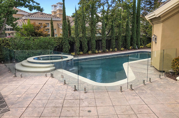 beachyard pool safety glass