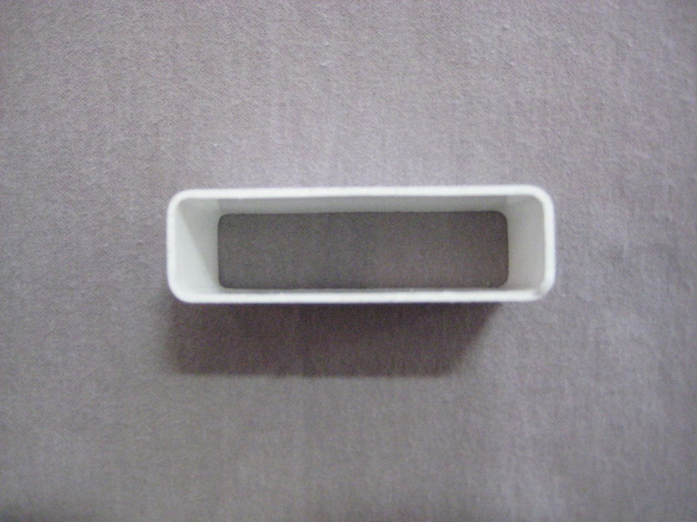 Thumbnail: 7/8" x 3" x 16’ Picket Pearl White