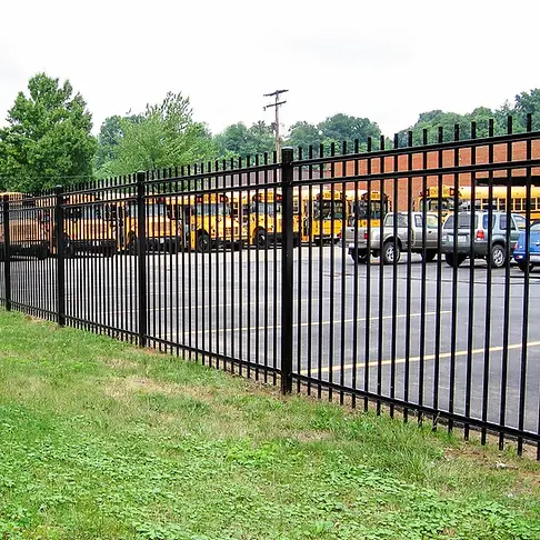 Commercial Aluminum fencing for school fence