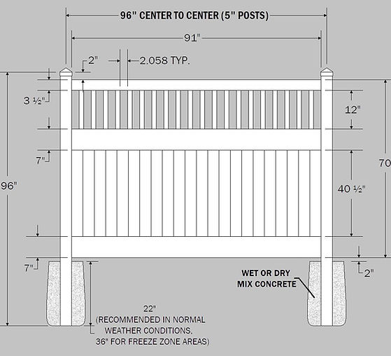 Privacy w/ Picket