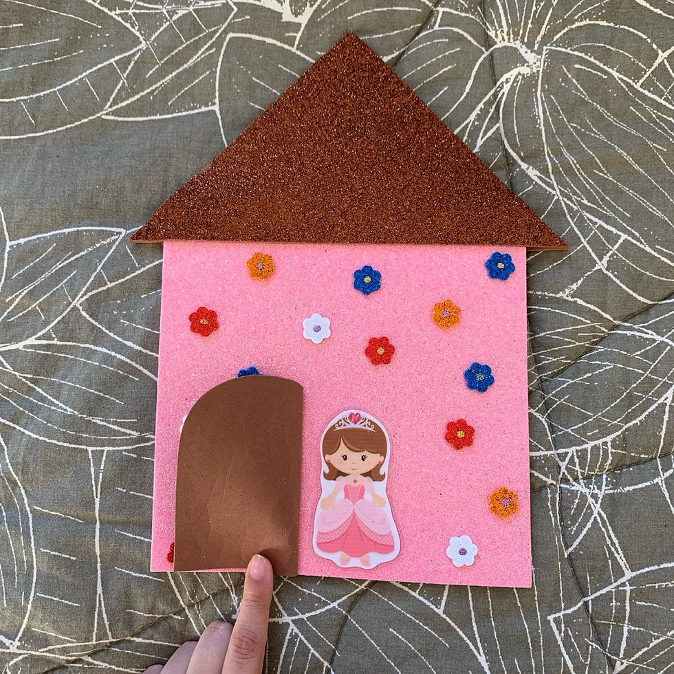 Miniatura: Moldes luva musiscal - Fui morar numa casinha
