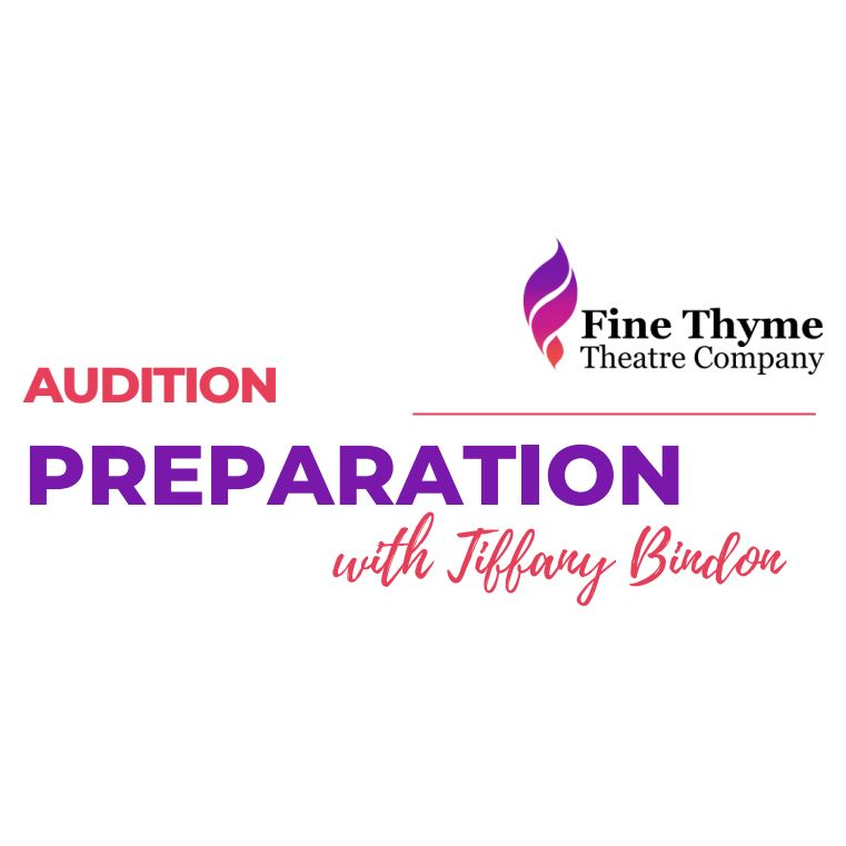 Audition Preparation with Tiffany Bindon (Youth)