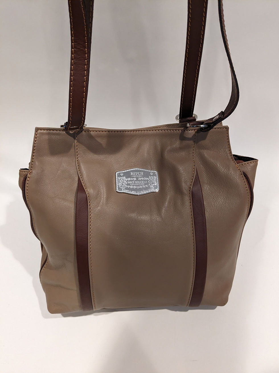 Thumbnail: Juliette Hobo Leather Small/Medium Shoulder-Backpack