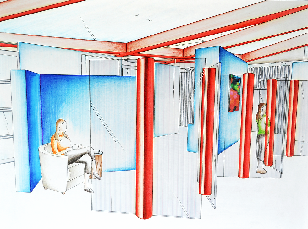 Heritage Center Marker Illustration