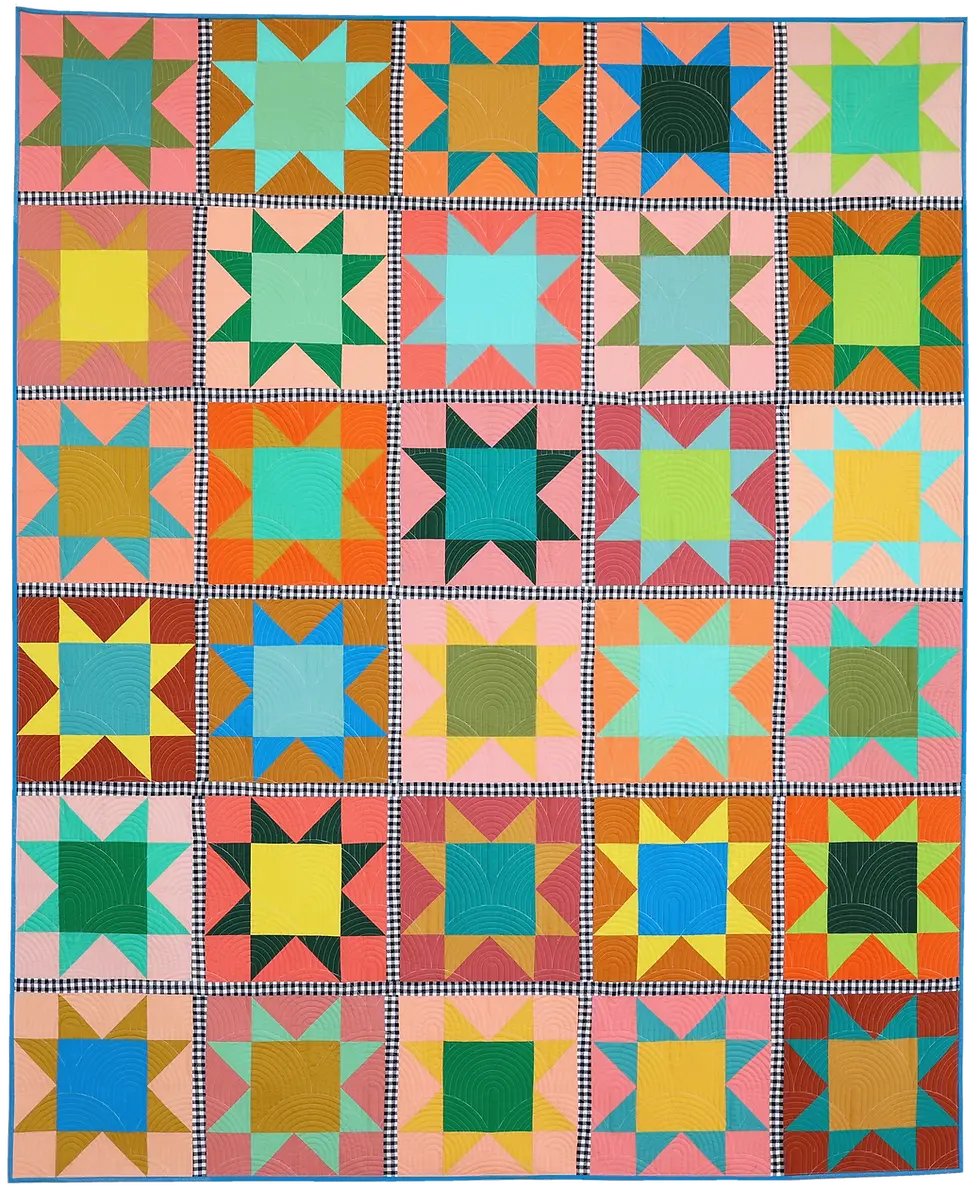 Thumbnail: Star Adventure Quilt Pattern | Then Came June