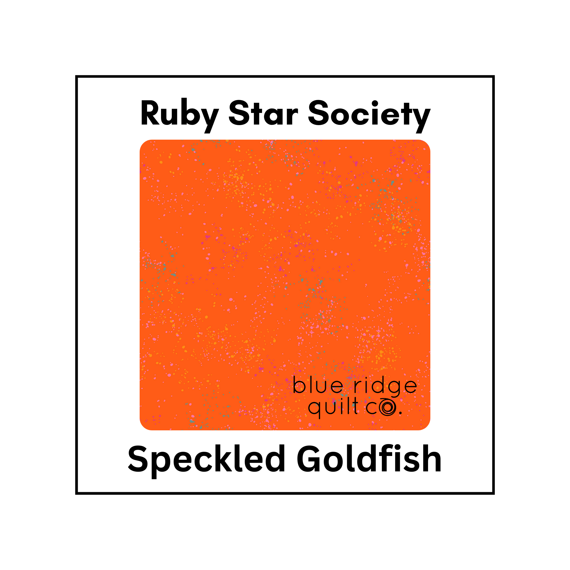 Speckled Goldfish by Rashida Coleman Hale | Ruby Star Society