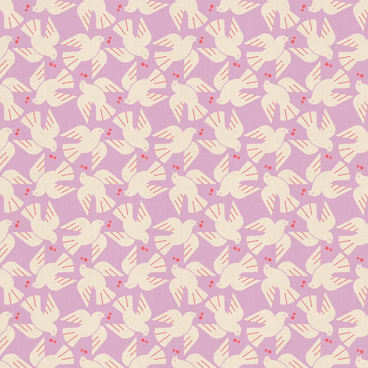 Lofi Linens Flock Yeah | Wisteria | RS1131 23CL