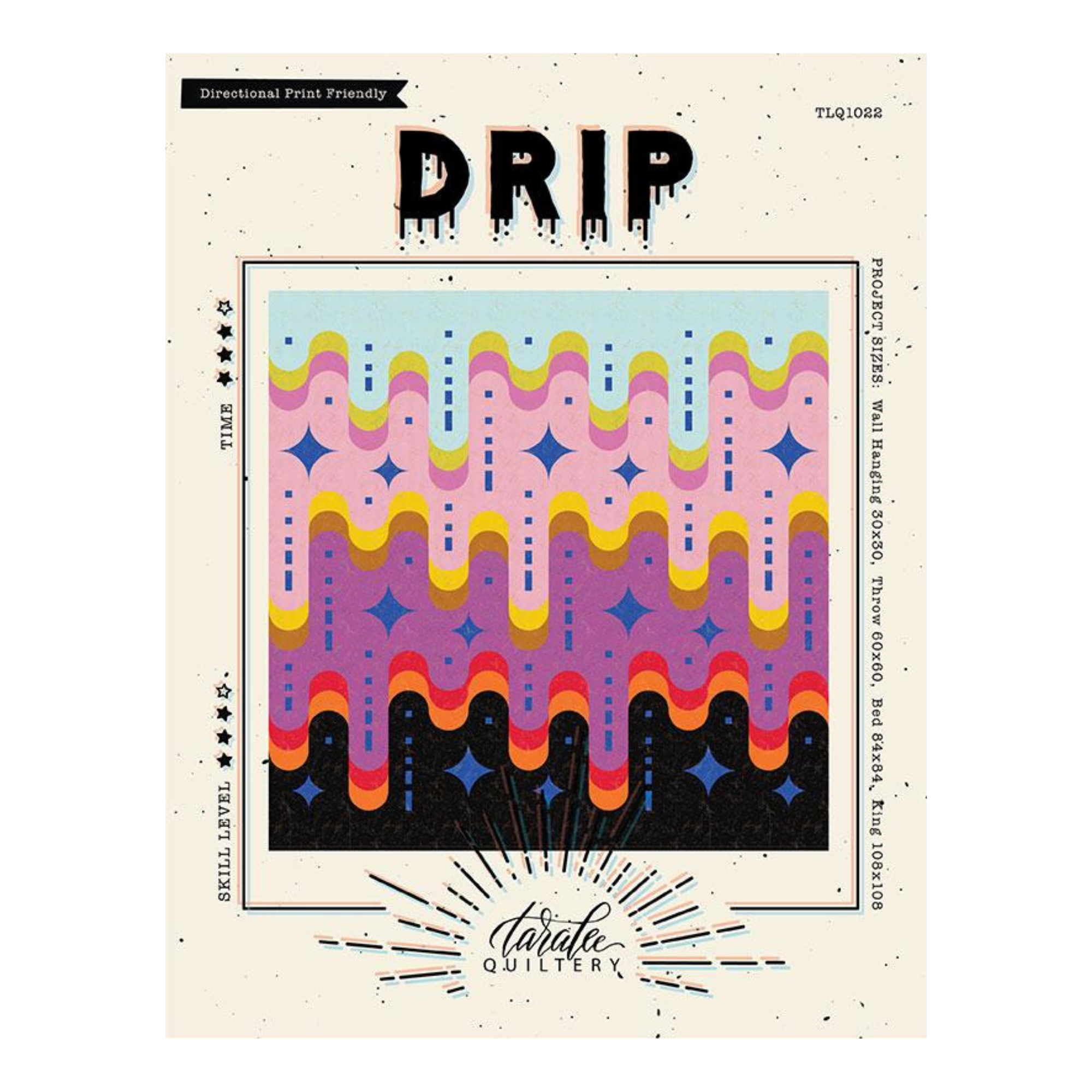 Drip Quilt Pattern | Taralee Quiltery