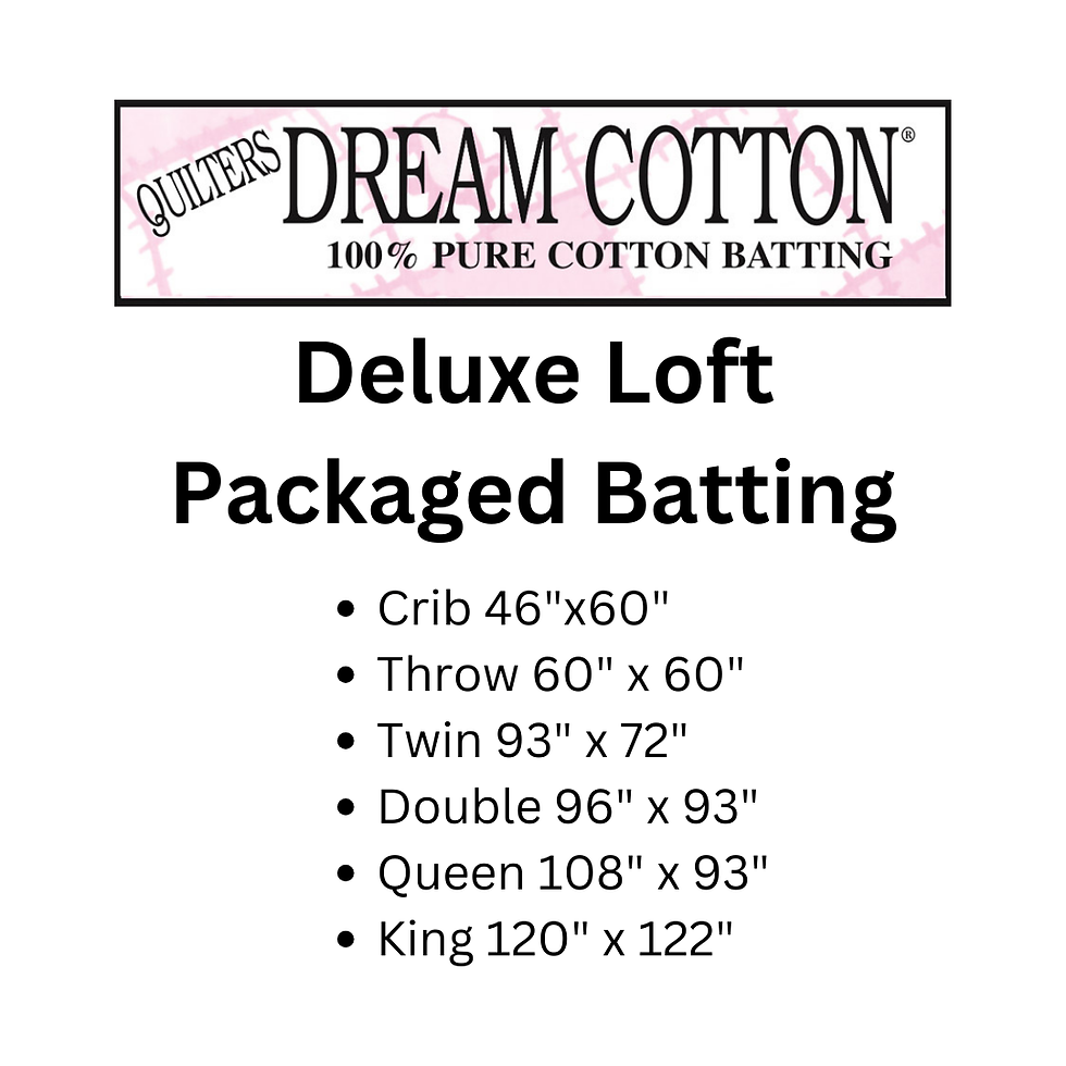 Quilter's Dream Natural Cotton Deluxe Batting