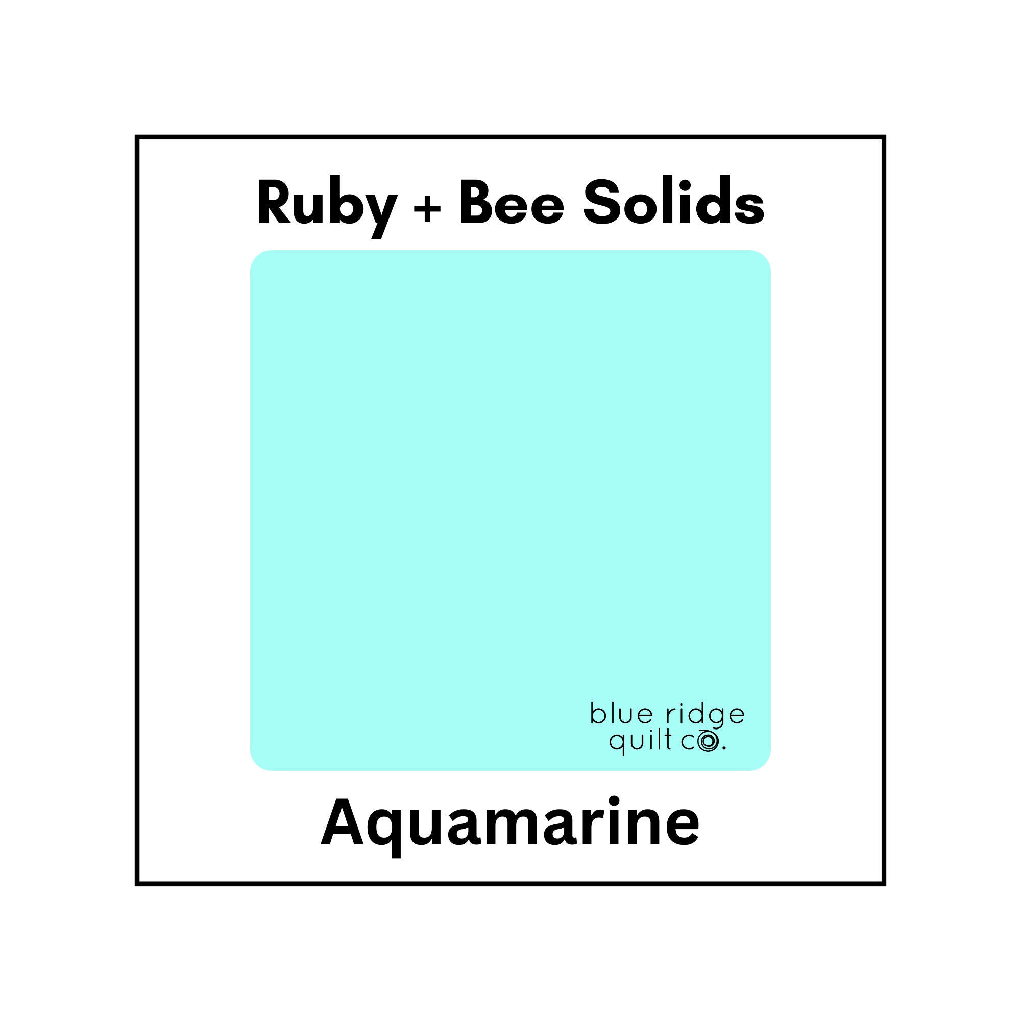 Aquamarine Ruby + Bee Solids | Windham Fabrics