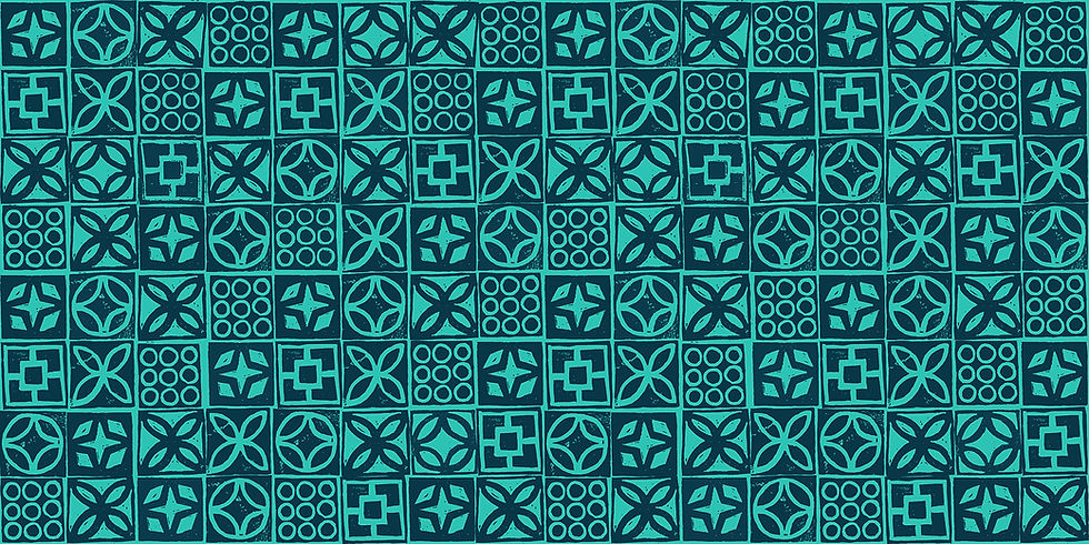 Thumbnail: Poolside Too Architectural Blocks | Peacock | Ruby Star Society