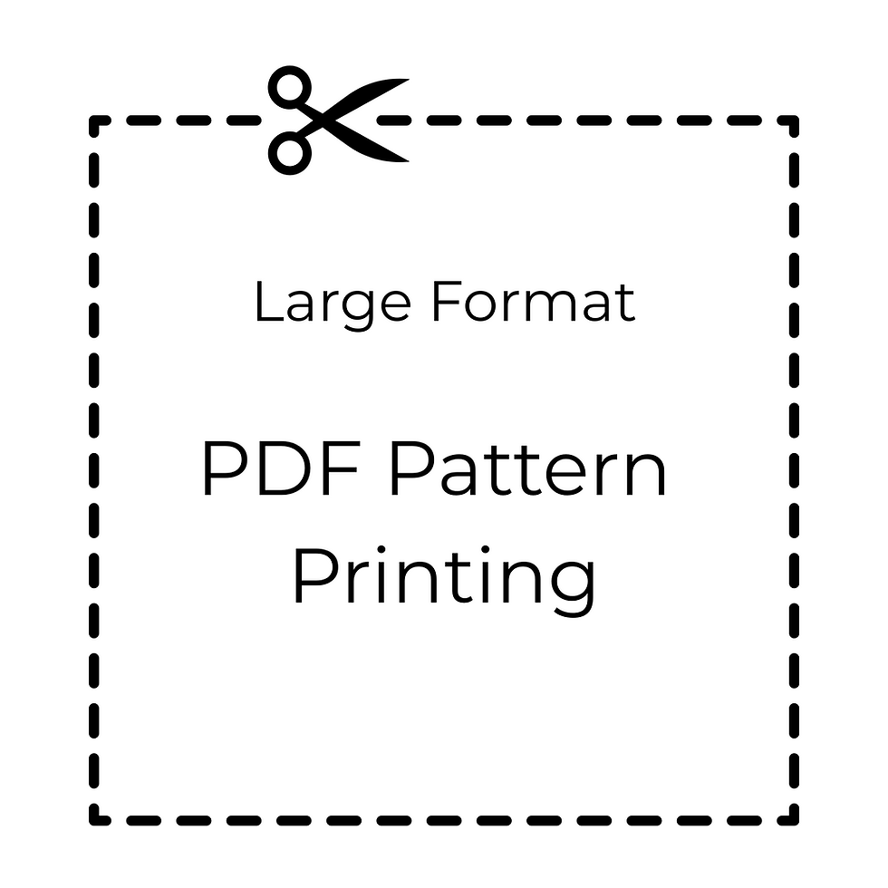 PDF Pattern Printing Service – 36” x 48” A0 / Copy Shop