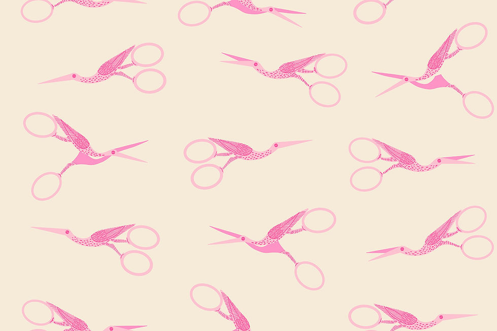Thumbnail: 1-800-Notion Stork Scissors | Shell | Ruby Star Society