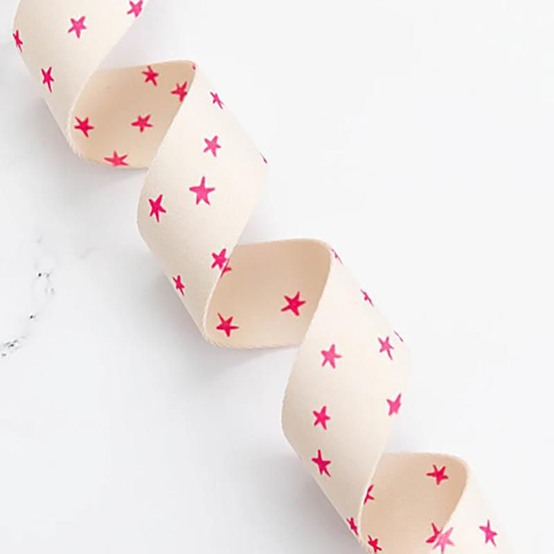 Starry Webbing in Natural/Pink | Stitch Supply Co.