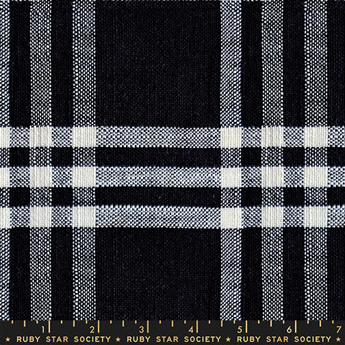 Warp & Weft Mystic Fable Horizon Plaid Chore Coat | Black | Ruby Star Society