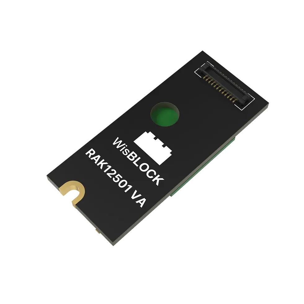 Thumbnail: WisBlock RAK12501 GNSS GPS module isometric rear view