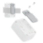 Unify Belt Clip Type E attached to Unify Enclosure on strap – wearable mounting example