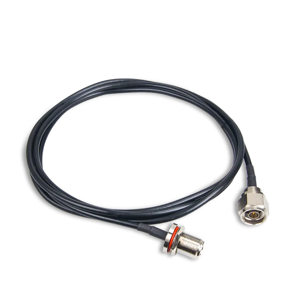 3m LoRa antenna feeder line with N-Type female and N-Type male connectors