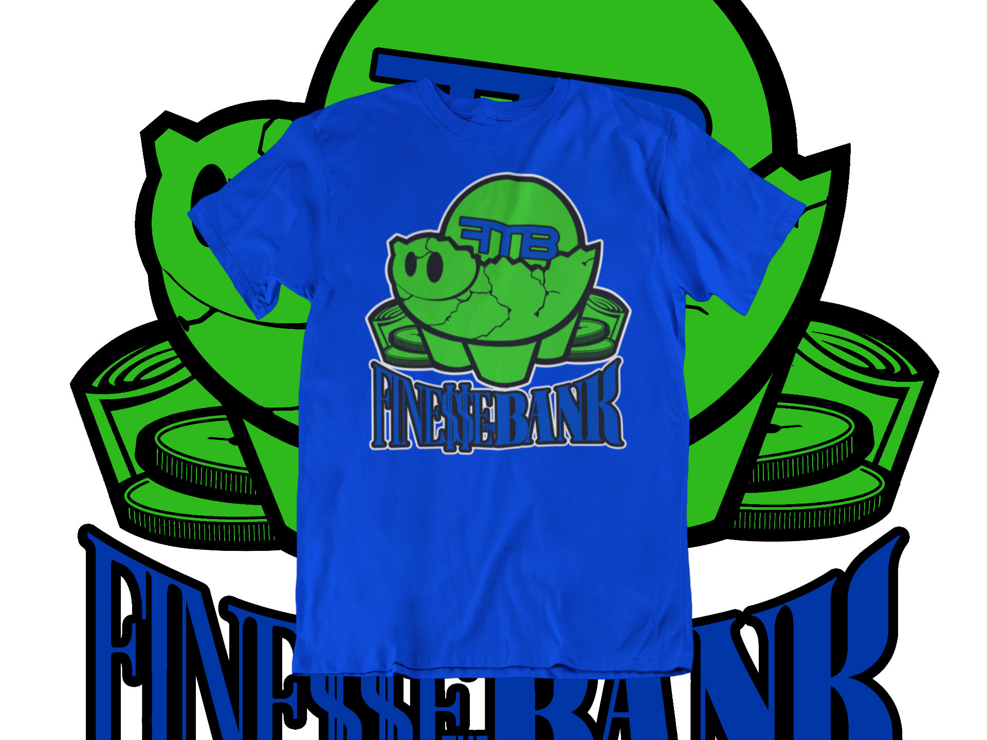 Finesse The Bank Graphic T-Shirts
