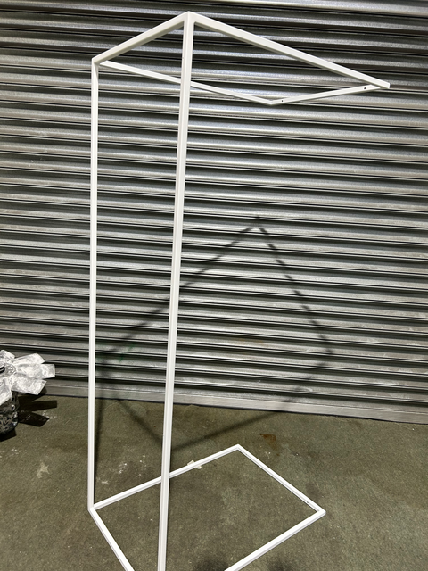 Powder coated frame
